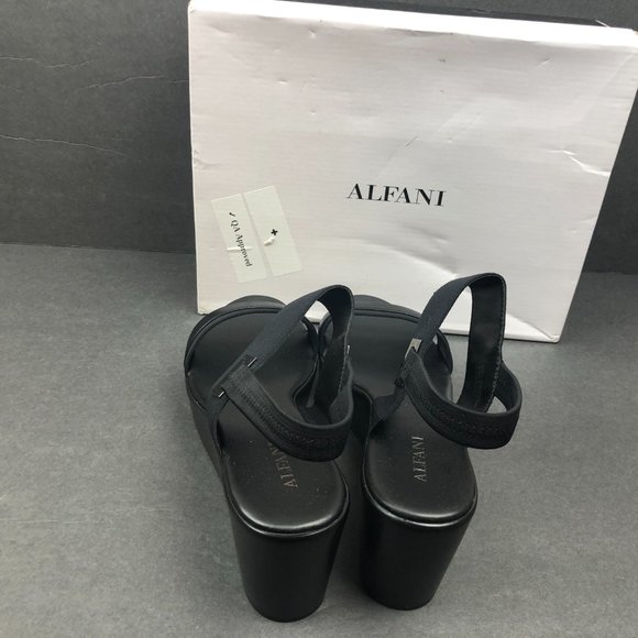NWB  Alfani Women's Maybell Wedge Sandal - Picture 3 of 5